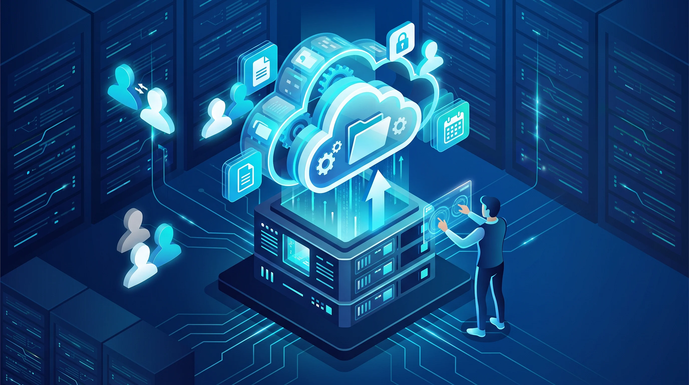 Kuva: Nextcloudin asennus Proxmox-alustalle vaihe vaiheelta