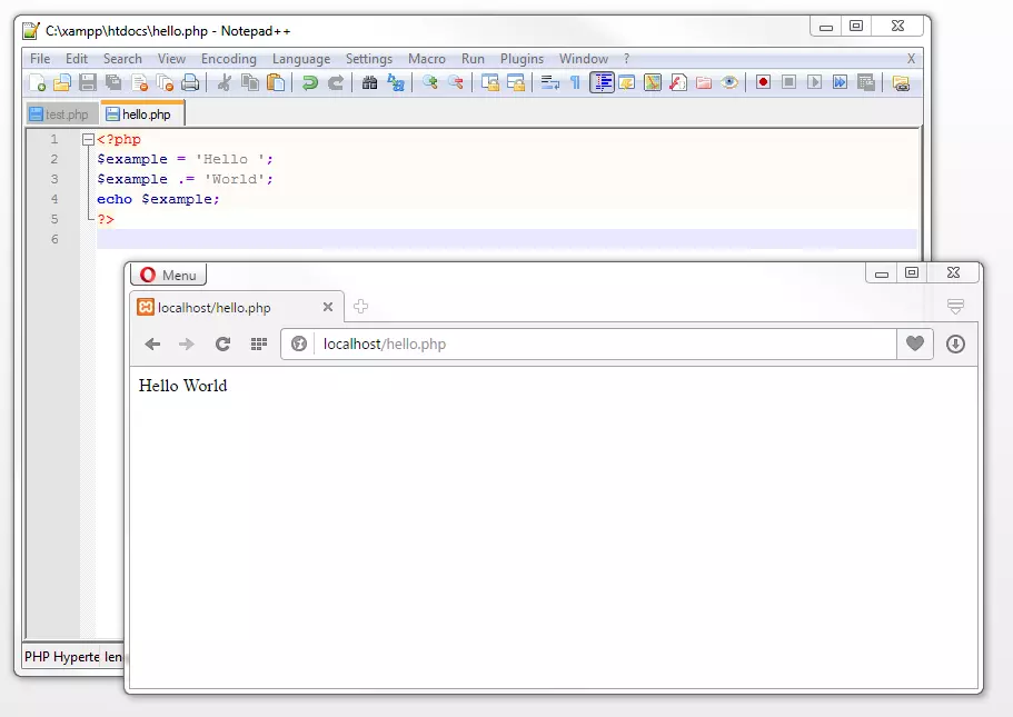 Extension de la valeur d’une variable Image: Extension de la valeur d’une variable