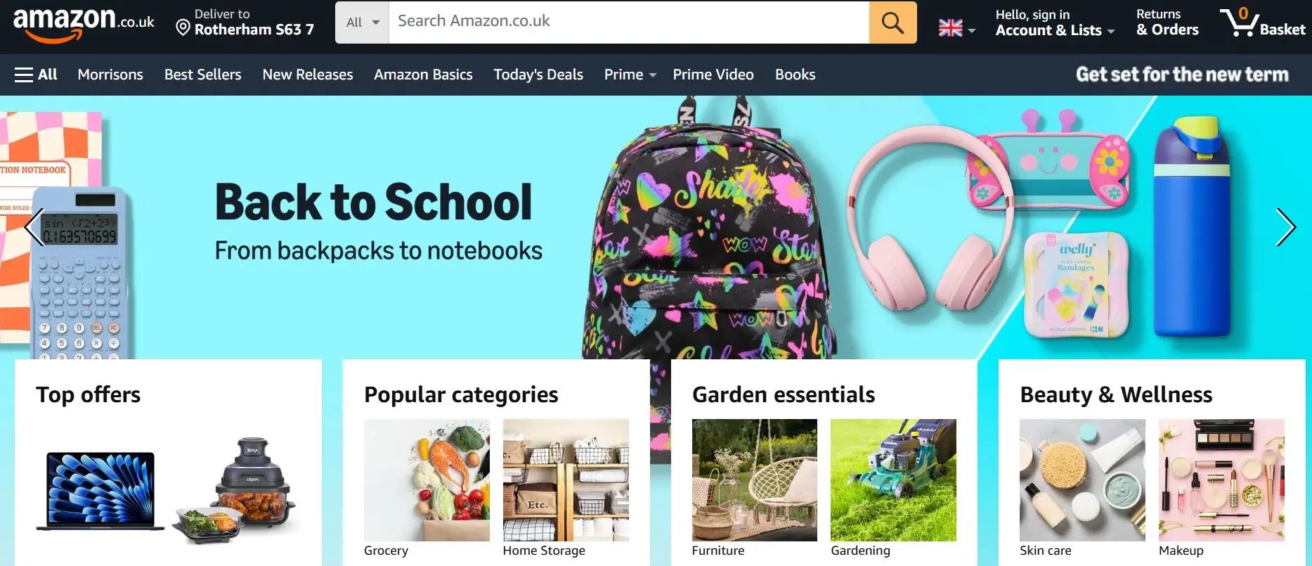 Image: Amazon – example of an online shop