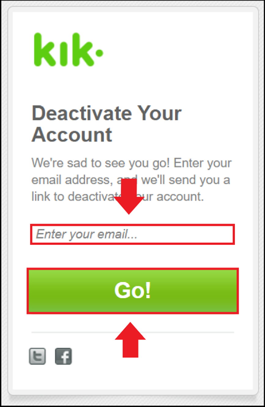 Afbeelding: Enter your registered email address and click ‘Go!’.