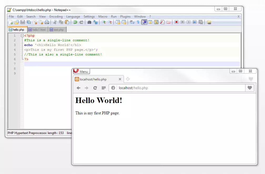 Single-line comments Afbeelding: Single-line comments