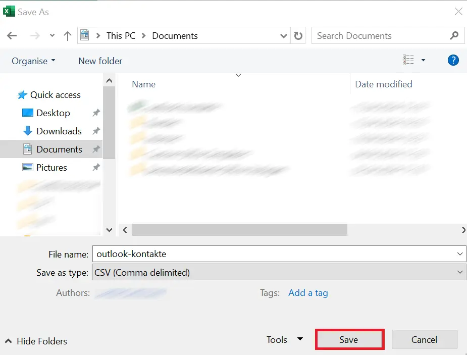 Microsoft 365: Saving a document Afbeelding: Microsoft 365: Saving a document
