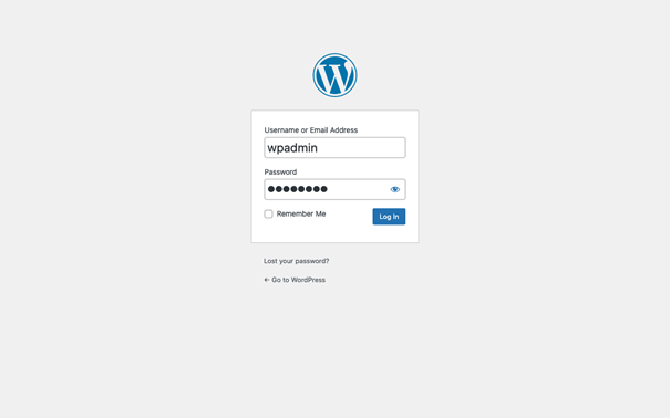 WordPress admin login: Como logar - IONOS