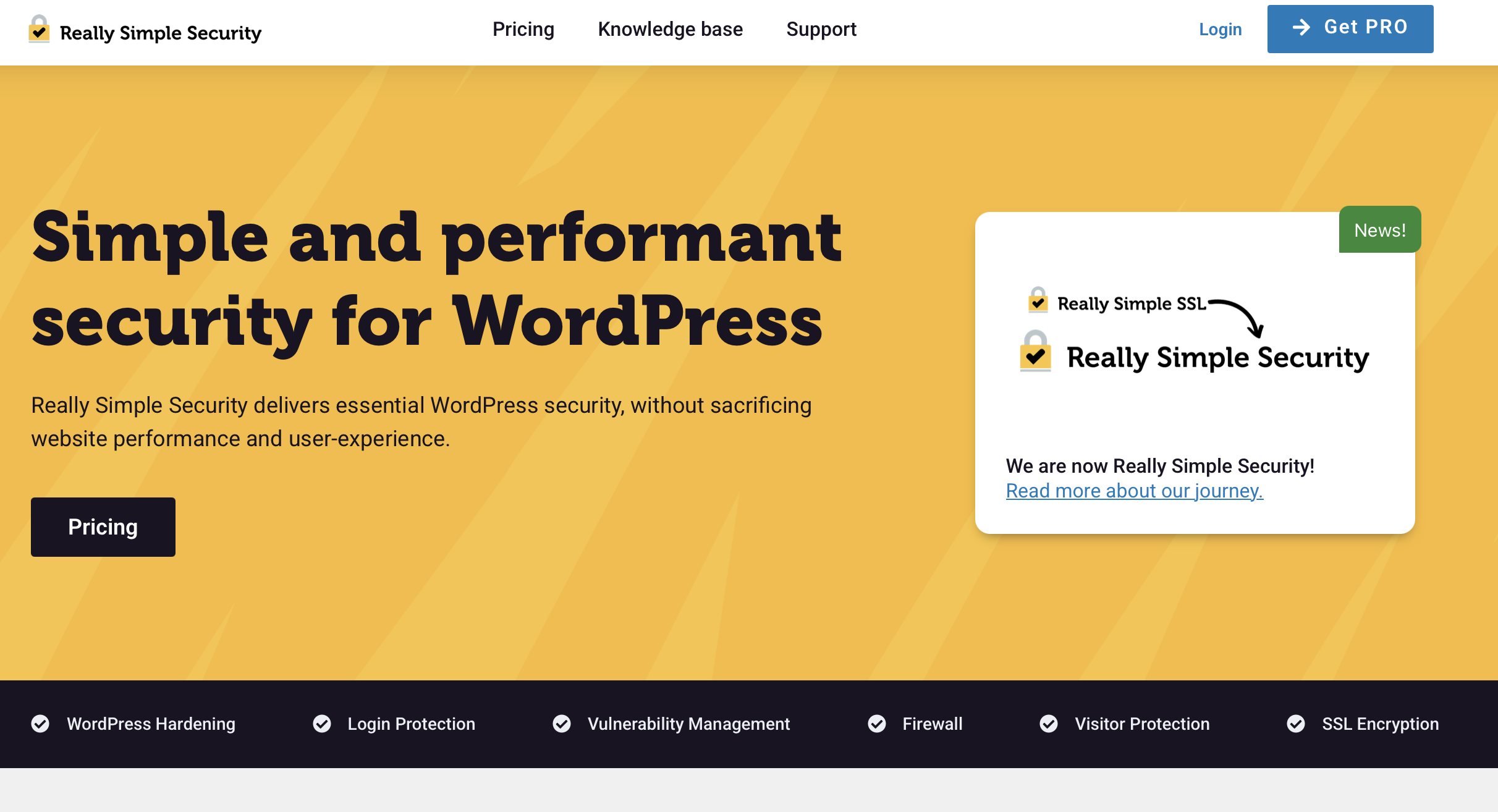 Site do plugin WordPress Really Simple SSL Imagem: Site do plugin WordPress Really Simple SSL