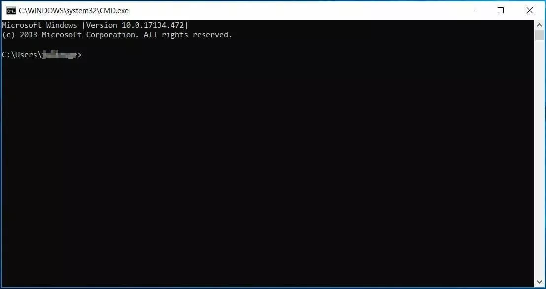 Prompt de comando do Windows Prompt de comando do Windows