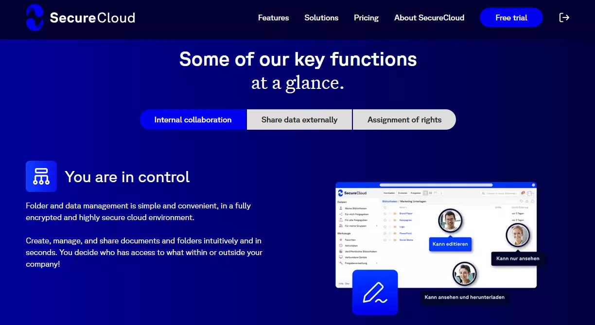 Site do serviço de nuvem Secure Cloud Site do serviço de nuvem Secure Cloud