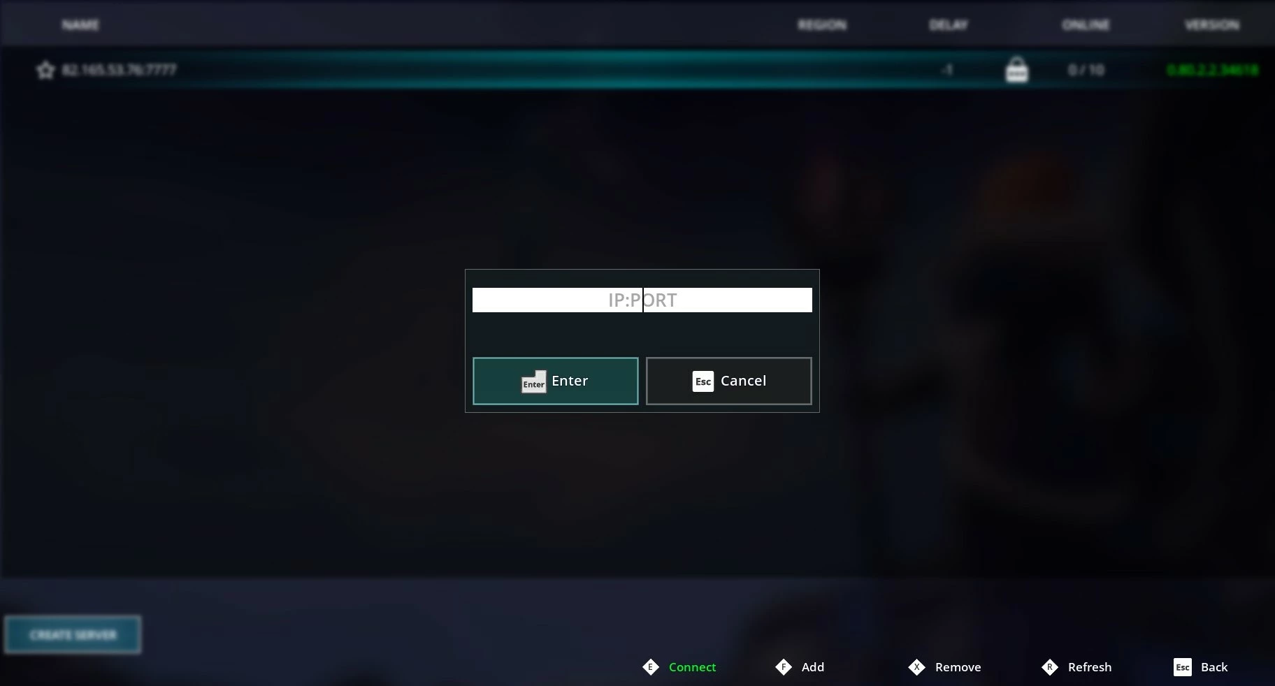 Frozen Flame: Add Server Frozen Flame: Add Server