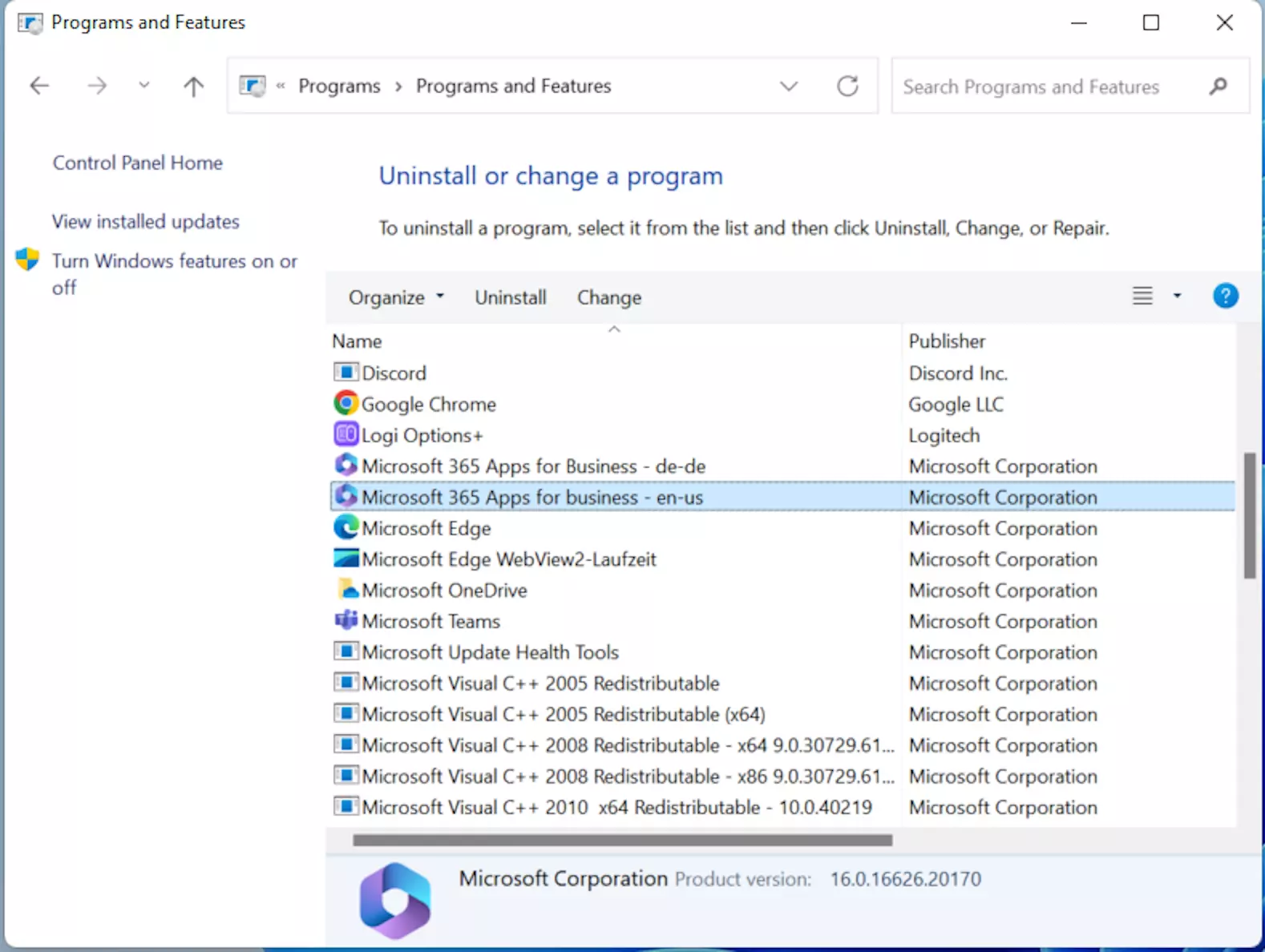 Altere o Outlook por meio das configurações do sistema Altere o Outlook por meio das configurações do sistema
