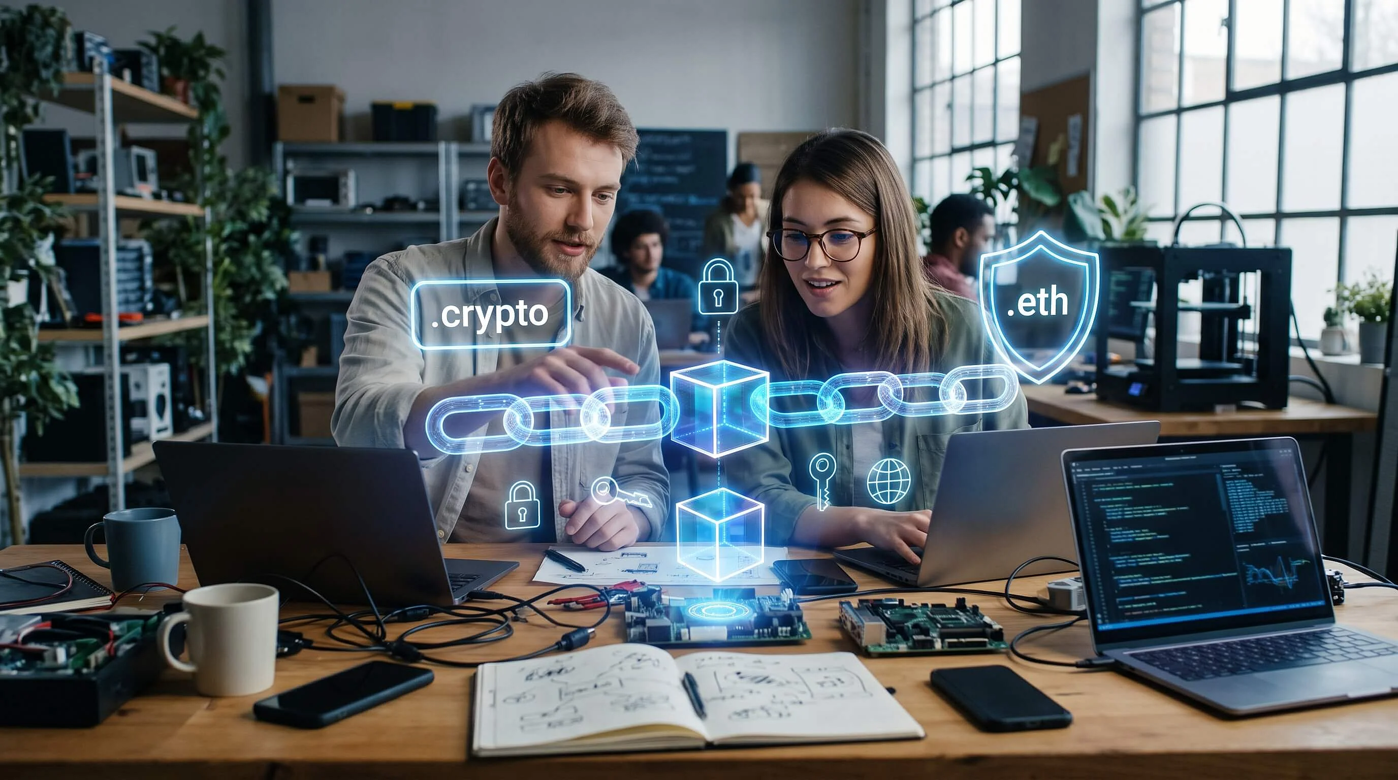 Imagem: O que são blockchain domains?
