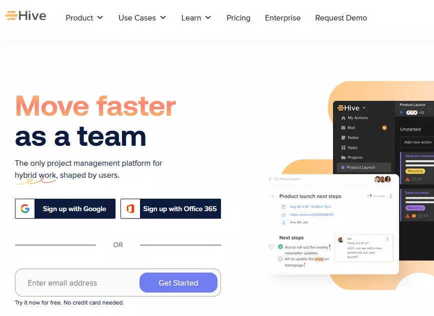 Captura de tela do site do Hive Captura de tela do site do Hive
