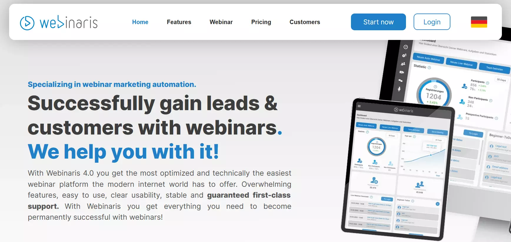 O site da Webinaris O site da Webinaris