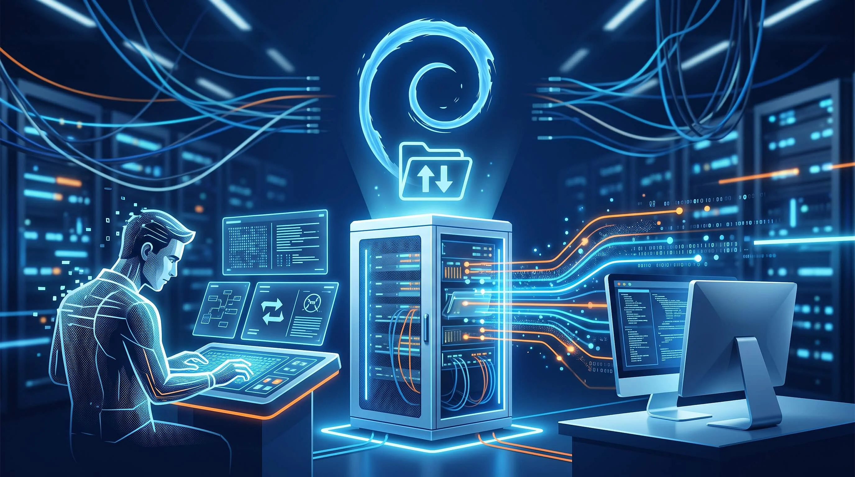 Servidor FTP Debian: Como instalar e configurar Imagem: Servidor FTP Debian: Como instalar e configurar