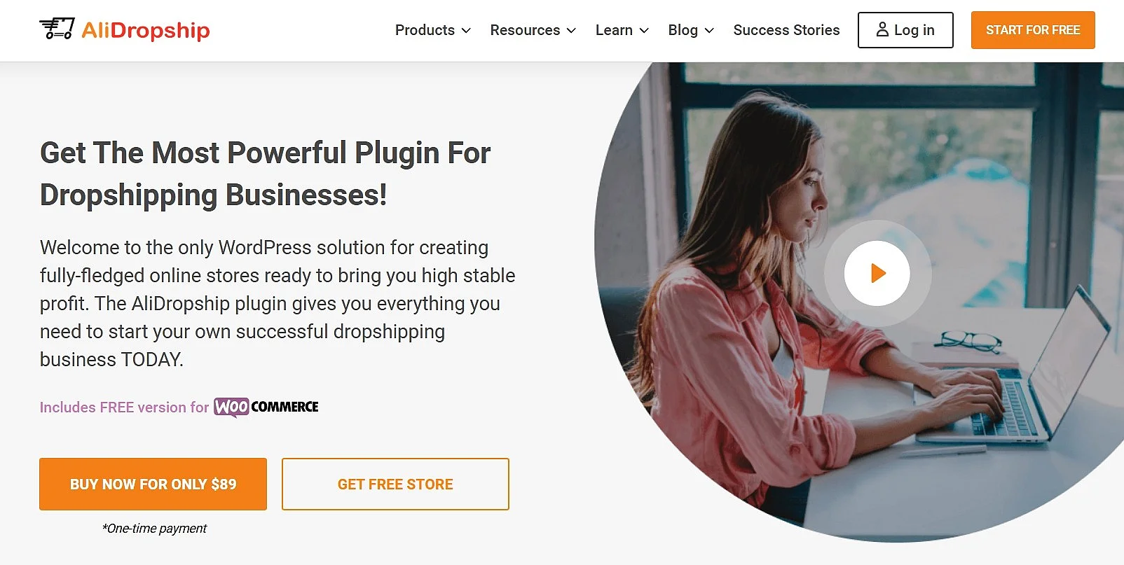 Página do plugin AliDropship Imagem: Página do plugin AliDropship