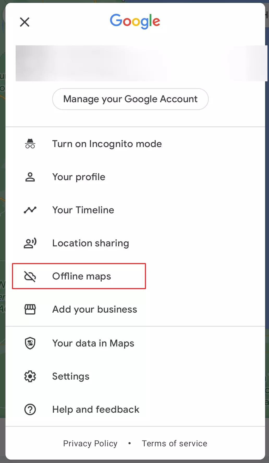 Captura de tela de um perfil de usuário no Google Maps Captura de tela de um perfil de usuário no Google Maps