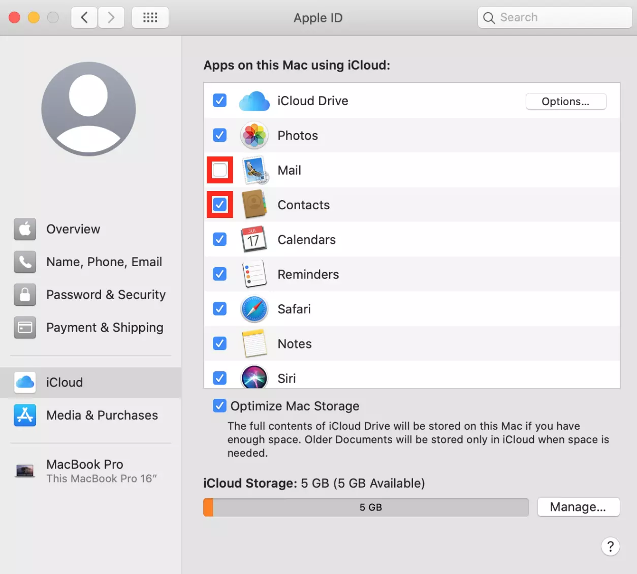 Captura de tela de uma interface de usuário do Mac mostrando aplicativos conectados ao iCloud Captura de tela de uma interface de usuário do Mac mostrando aplicativos conectados ao iCloud
