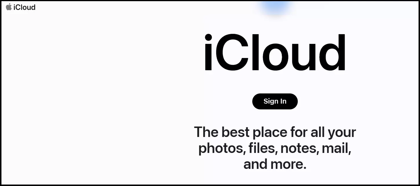 Cliente da Web do iCloud da Apple Cliente da Web do iCloud da Apple