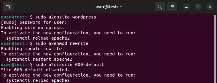 Terminal do Ubuntu: Habilitando e desabilitando módulos e páginas no Terminal Ubuntu Imagem: Terminal do Ubuntu: Habilitando e desabilitando módulos e páginas no Terminal Ubuntu