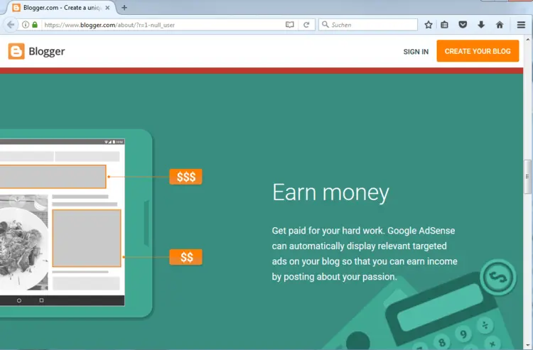 No Blogger.com você ganha dinheiro com o seu blog No Blogger.com você ganha dinheiro com o seu blog