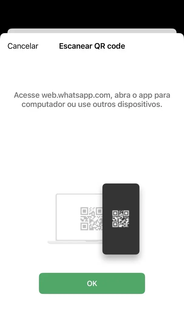 Imagem: Conectar outros dispositivos ao WhatsApp