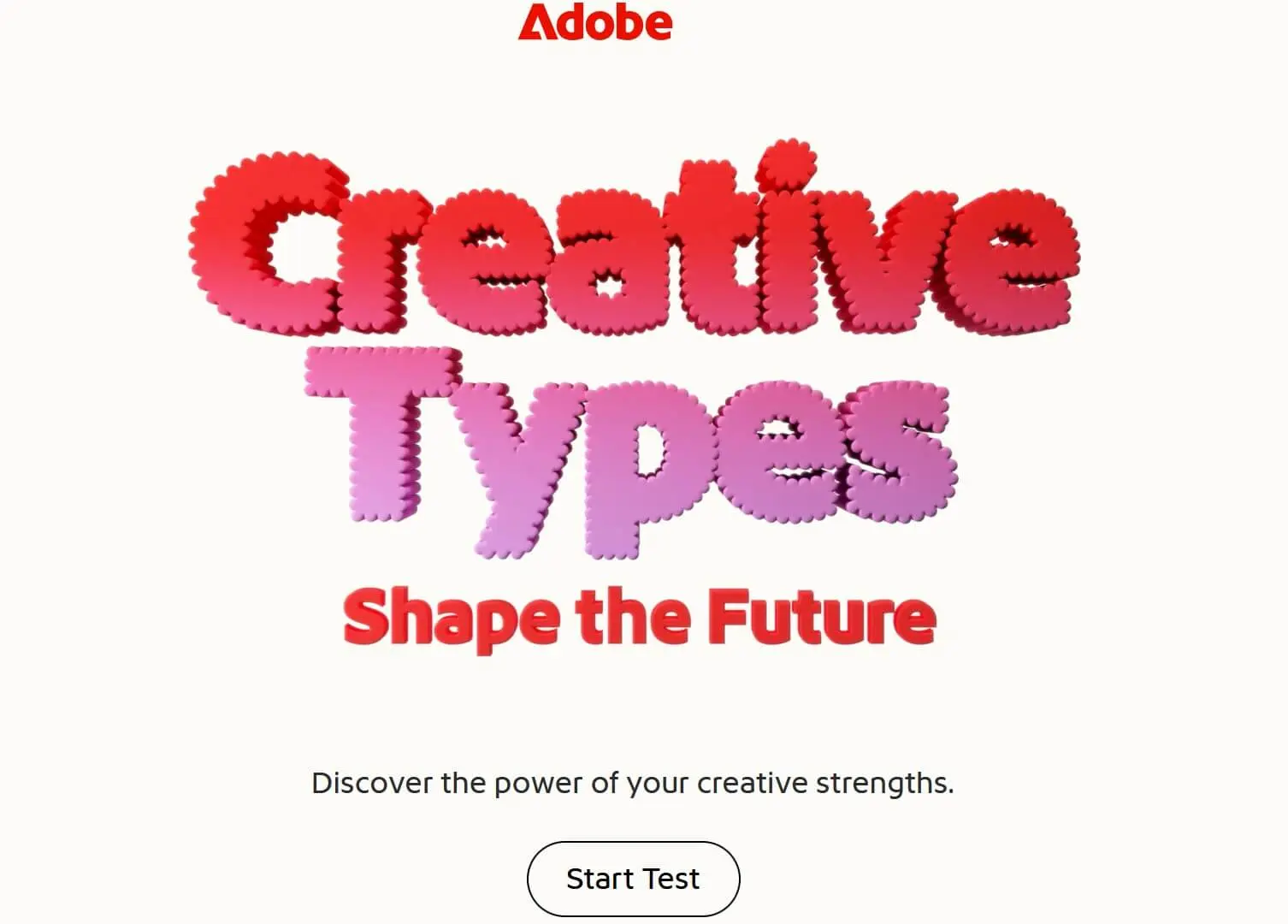 Imagem: Micrositio de Adobe: Creative Types