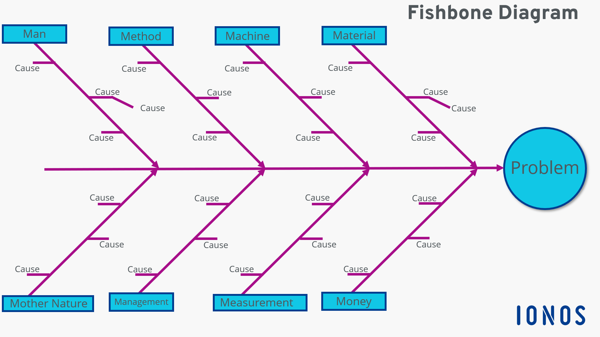 Example of a fishbone diagram