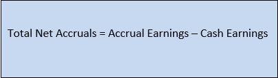 How to calculate accruals