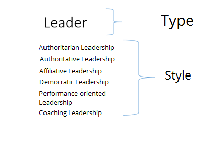 Type and style of leadership.
